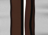 Gazebo Cover with Sidewalls 6 x 3 m Brown Polyester 190 900421