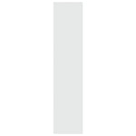 Book Cabinet/Room Divider High Gloss White 100x30x135 cm 811760