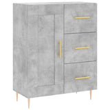 Highboard Concrete Grey 69.5x34x180 cm Engineered Wood 3199997
