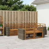 Sectional Sofa Set 7 pcs Natural 3384485
