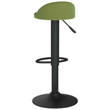 Bar Stool Light Green Velvet 333592