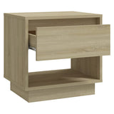 ZNTS Bedside Cabinets 2 pcs Sonoma Oak 45x34x44 cm Engineered Wood 809519