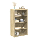 Highboard Sonoma Oak 70x41x124 cm Engineered Wood 846406