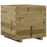 Garden Planter 50x50x49.5 cm Impregnated Wood Pine 847357