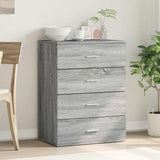 Sideboard Grey Sonoma 60x39x80 cm Engineered Wood 840532