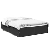 Bed Frame without Mattress Black 120x200 cm 3281022