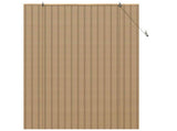 Roller Blind Natural and Brown 130 x 220 cm Bamboo 42039765