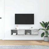 TV Cabinets 2 pcs Grey Sonoma 60x31x25.5 cm Engineered Wood 861447