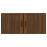 Coffee Table Brown Oak 80x50x36 cm Engineered Wood 816519