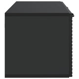 Wall-Mounted TV Cabinet Black 59.5 x 31 x 30 cm Engineered Wood 898706