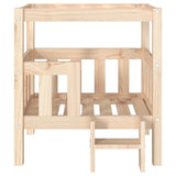 Dog Bed 65.5x50.5x70 cm Solid Wood Pine 822372
