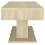 ZNTS Coffee Table Sonoma Oak 96x50x45 cm Engineered Wood 806834