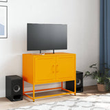 TV Cabinet Mustard Yellow 68.5x39x60.5 cm Steel 846473