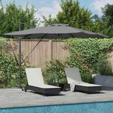 Umbrella Antraciet 286 x 284 x 270 cm Aluminium and Polyester 42003321