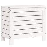 Garden Sofa Set White Solid pine wood, Plywood slats 7 Piece 3250553