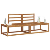 Outdoor Sofa Set 2 pcs Natural 182.5 x 63 x 73 cm 3366937