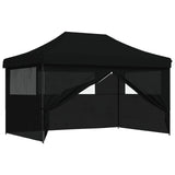 Party Tent Folding Black 292 x 440 x 315 cm Oxford Fabric 42023638
