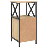 Bedside Cabinets 2 pcs Sonoma Oak 34x35,5x70 cm Engineered Wood 825946