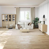 Shaggy Rug Cream White 240x340 cm Polyester 353833