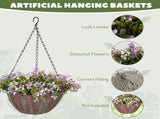 Artificial hanging basket 23932359