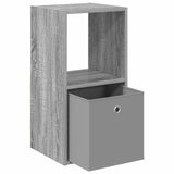 Bedside Table 2 pcs Grey Sonoma 35 x 32 x 68.5 cm 8000639