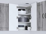 Dishwasher Panel Kalmar Grey Sonoma 57 x 57 x 80 cm 884730