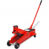 Low-Profile Hydraulic Floor Jack 3 Ton Red 210320