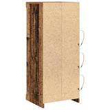 LED Sideboard Old Wood 41 x 37 x 100 cm Engineered Wood 863054