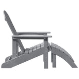 Garden Chair 2 pcs Light Grey 83 x 74 x 92 cm Polyethylene 3335845