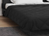 Full Year Duvet Black 240 x 260 cm Microfiber 42025595