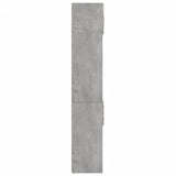 Storage Cabinet Concrete Grey 70x42.5x225 cm Engineered Wood 3281339