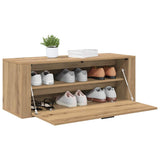 Shoe Cabinet Artisan oak 100 x 35 x 38 cm Engineered wood 881019