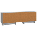 TV Cabinet Grey Sonoma 150 x 31 x 50 cm Engineered Wood 894001