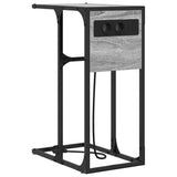 Bedside Cabinet Grey Sonoma 41.5 x 26 x 60.5 cm Engineered Wood 859603