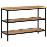 Console Table 100x35x70 cm Solid Rough Wood Mango 374073