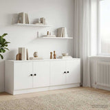 Storage Cabinet for Loft Bed 2 pcs White 66 x 35 x 48 cm 893715