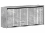 Wall-Mounted Shoe Cabinet ZWOLLE 71 x 17 x 43 cm Concrete Grey 896408