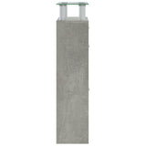 Shoe Cabinet Concrete Grey 63x24x104 cm Engineered Wood 342565