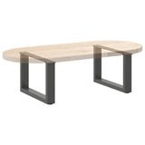 Coffee Table Legs U-Shaped 2 pcs Anthracite 50x cm Steel 4013138