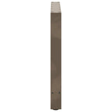 Dining Table Legs Natural Steel 2 pcs 70x cm Steel 4013311