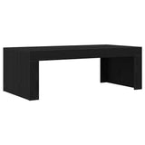 Coffee Table Black Oak 102 x 50 x 35 cm Engineered Wood 862072