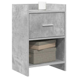 Bedside Tables 2 pcs Concrete Grey 40 x 30 x 60 cm 8010986
