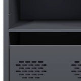 Highboard Anthracite 68x39x103.5 cm Steel 851408