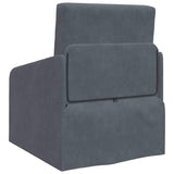 Sofa Bed Dark Grey 65 x 80 x 83 cm Velvet 4106649