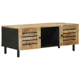 Coffee Table Natural 100 x 54 x 40 cm Solid Mango Wood 4018856