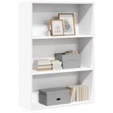 Bookcase White 80x30x114 cm Engineered Wood 857931