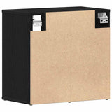 Shoe Cabinet 2 pcs Black Oak 52 x 30 x 50.5 cm Engineered Wood 862790