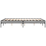 Bed Frame without Mattress Grey Sonoma 120x190 cm 845049