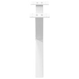Coffee Table Legs X-Shaped 2 pcs White 60x cm Steel 4012881