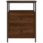 ZNTS Bedside Cabinet Brown Oak 44x45x60 cm Engineered Wood 826011